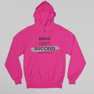 Serve Shift Succeed Hoodie – Pink